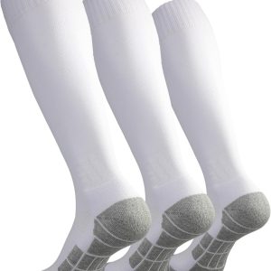 Soccer Socks (1/3/5 pairs) Team Sport Knee High Socks for Adult Youth Kids